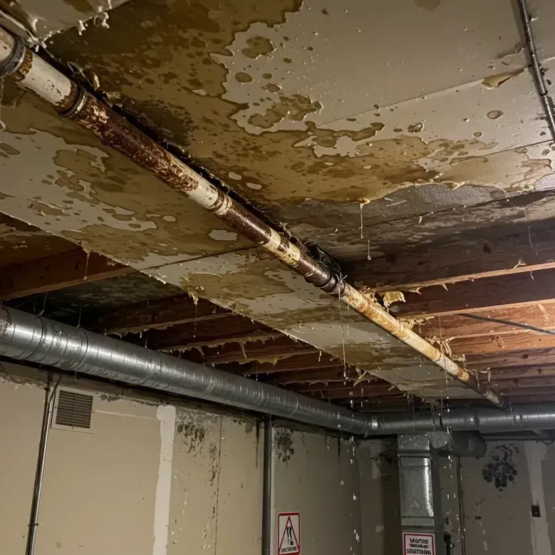 Ceiling Water Damage Repair in Plantersville, MS